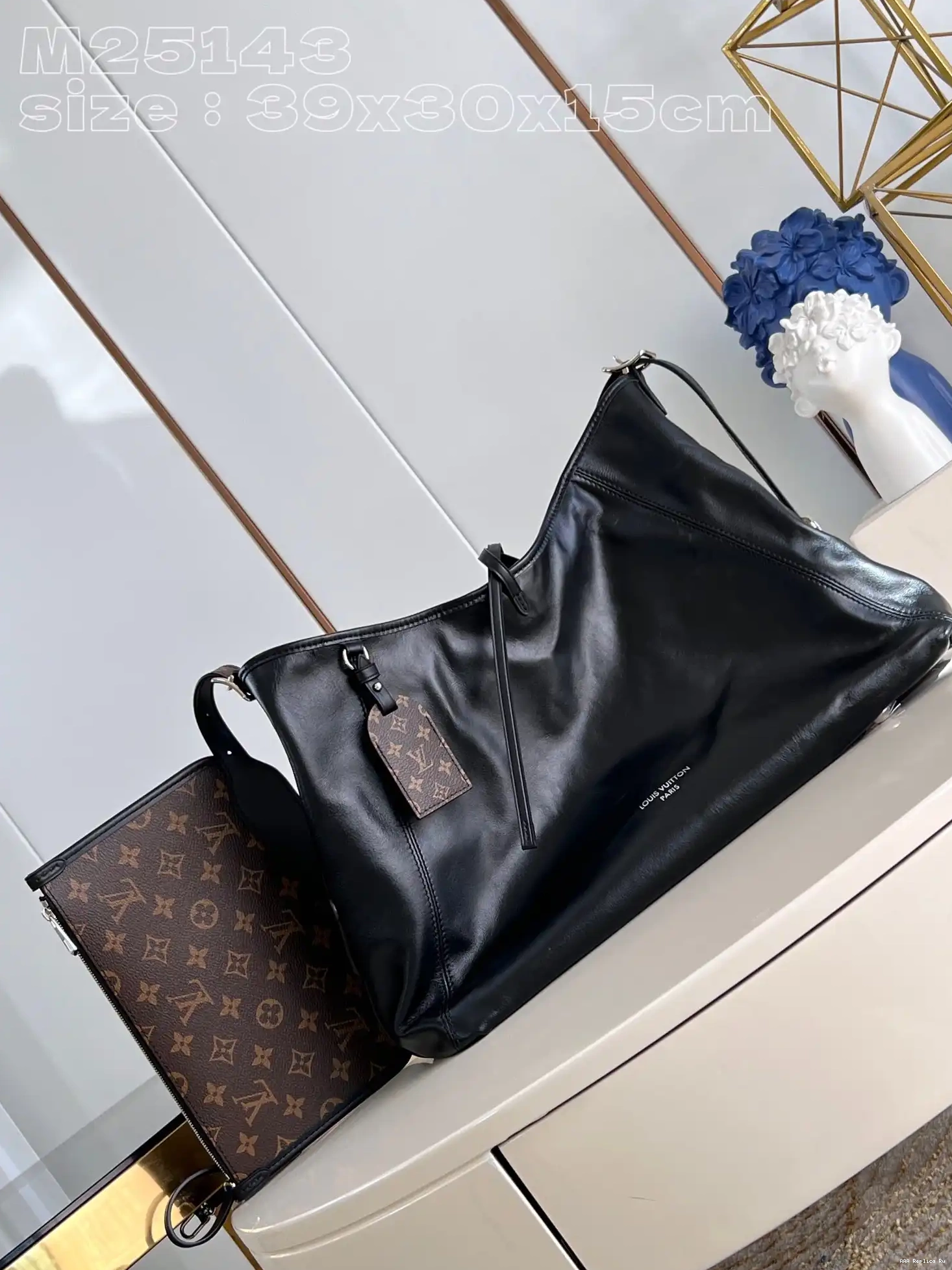AAA Pruses Bags CarryAll 15cm VUITTON x MM- 30 LOUIS 39 x 0628